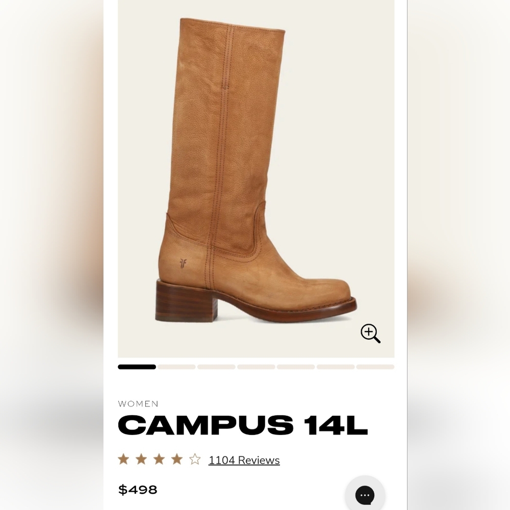 Frye Tan Leather Heeled Boots - Picture 10 of 10